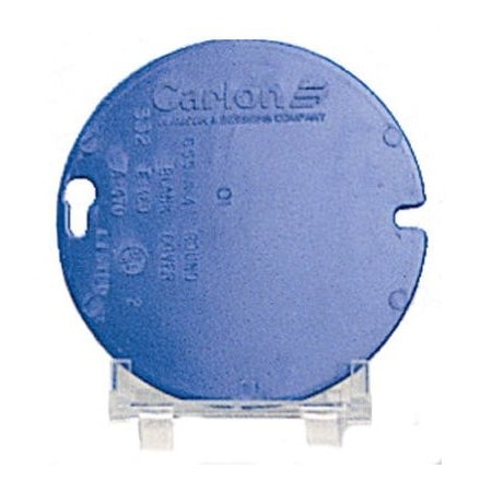 Abb Box Cover, Fan Box Type, Non-Metallic, Blank Cover Type E460R-CAR